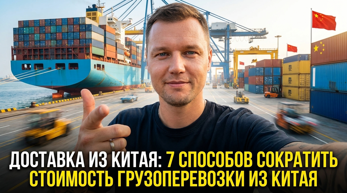 Способы снижения цены карго доставки из Китая