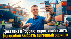 Способы доставки в Россию: карго, авиа и авто