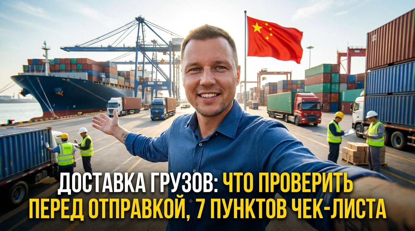 Чек-лист для карго доставки перед отправкой