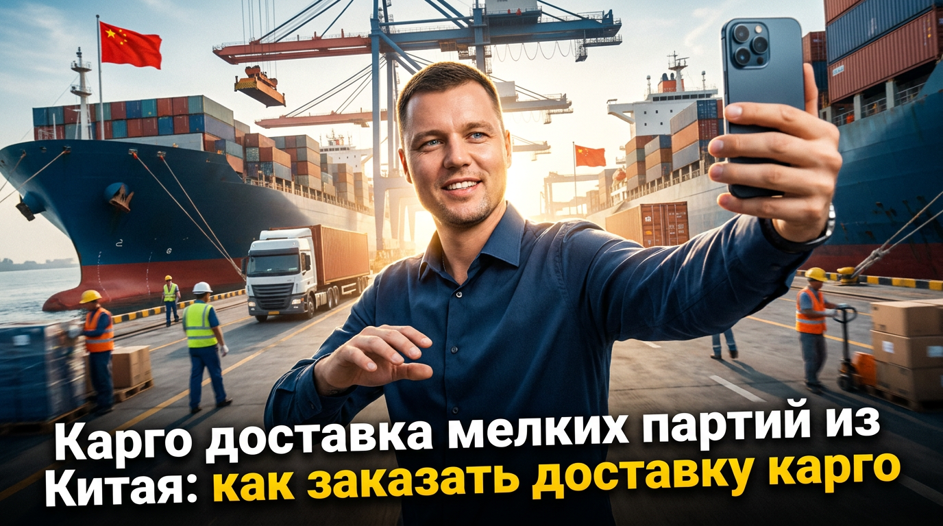 Карго доставка мелких партий из Китая