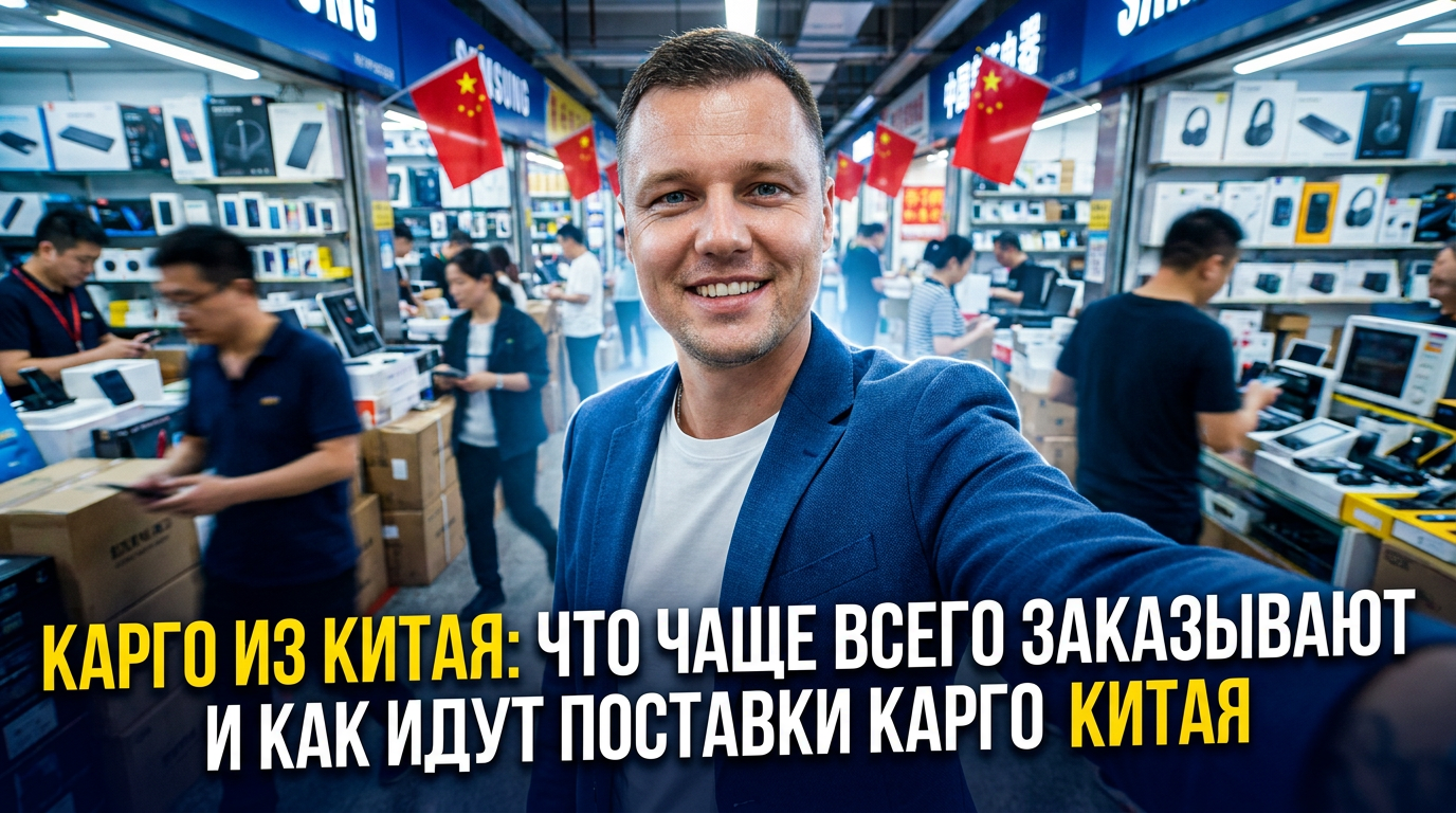 Карго из Китая, поставки и заказы