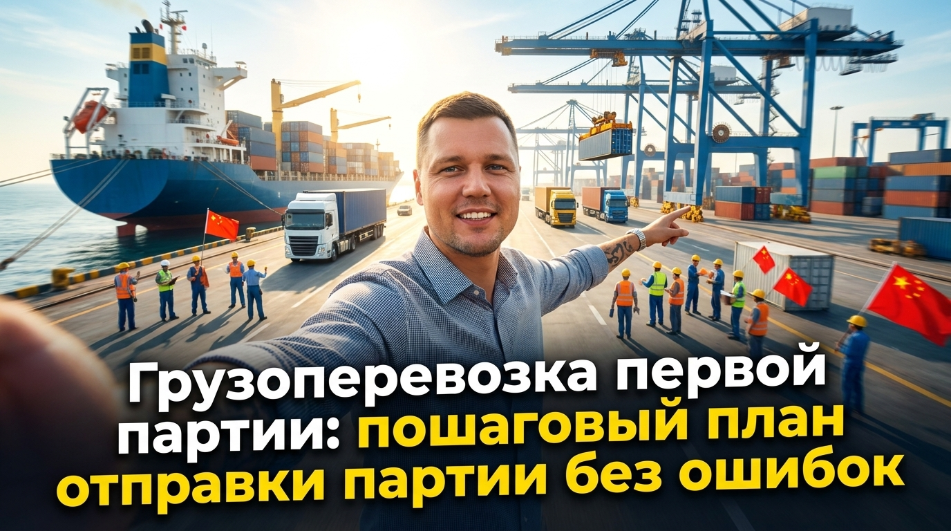 Карго отправка первой партии