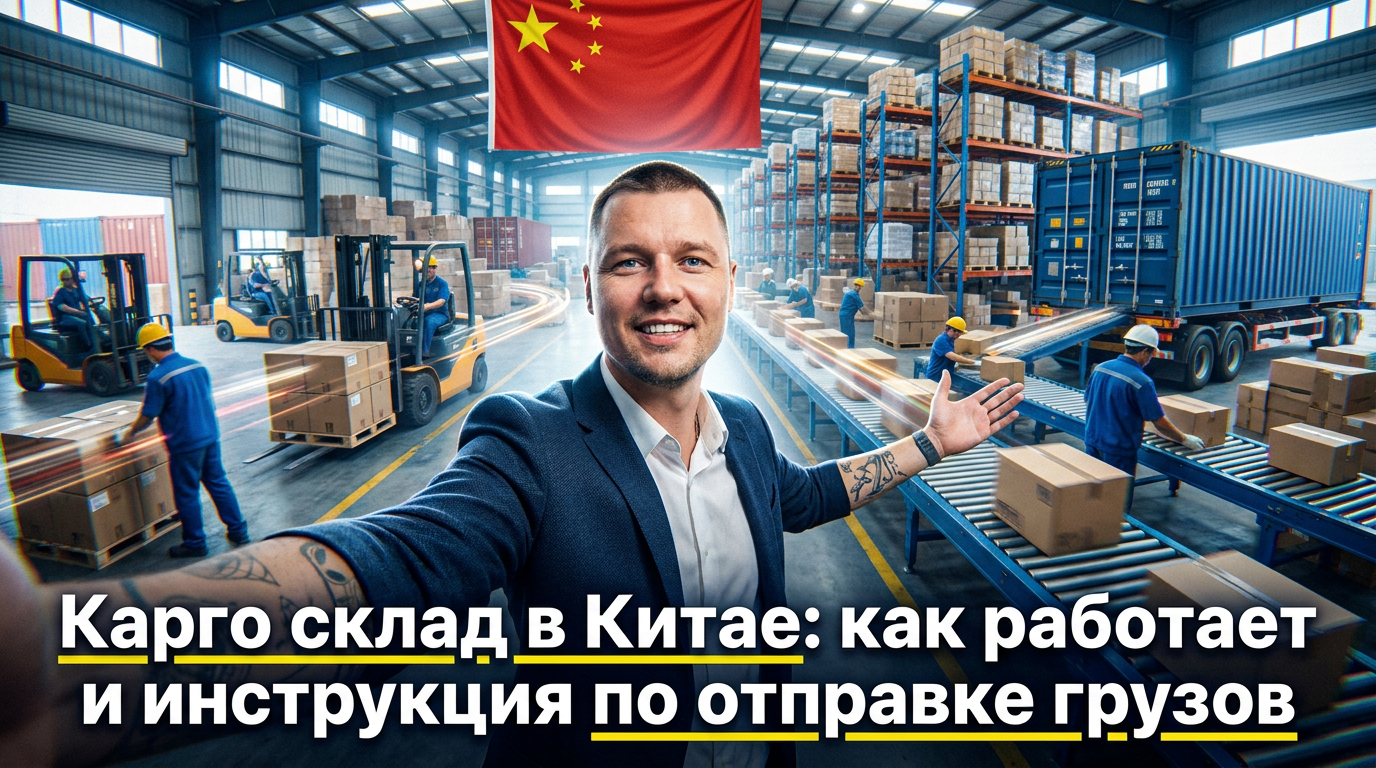 Карго склад в Китае
