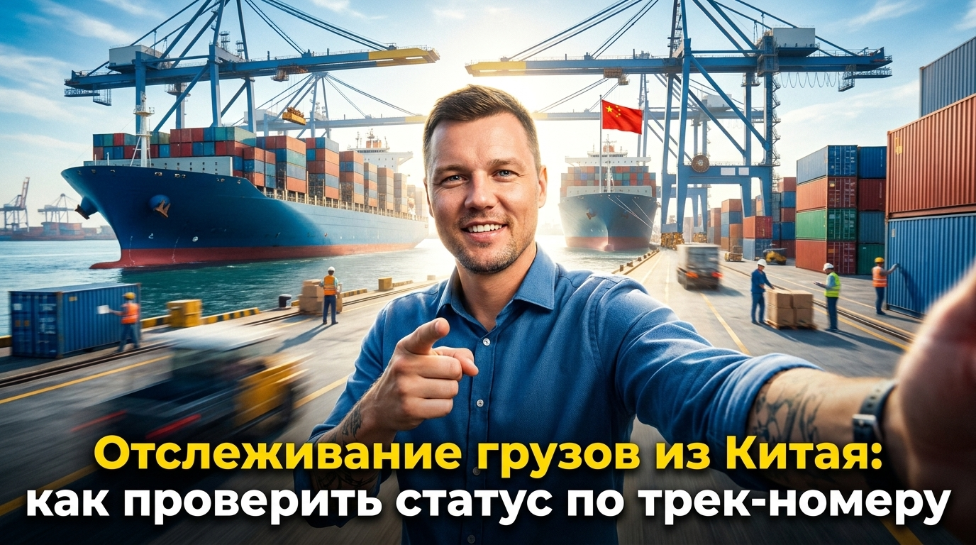 Отслеживание груза из Китая онлайн