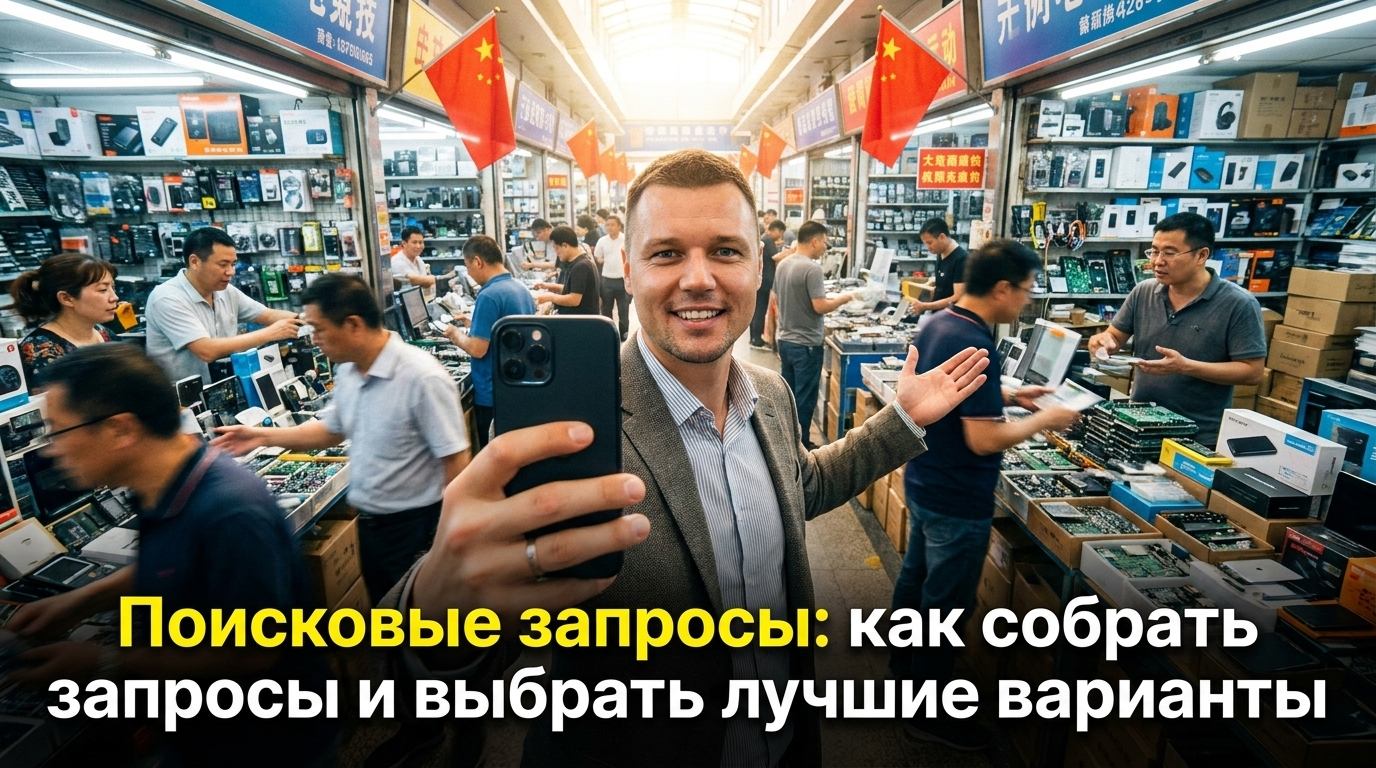 Поиск ключевых слов для составления запросов