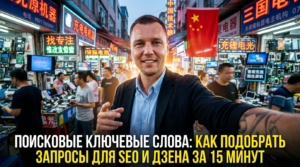 Подбор запросов для SEO и Дзена