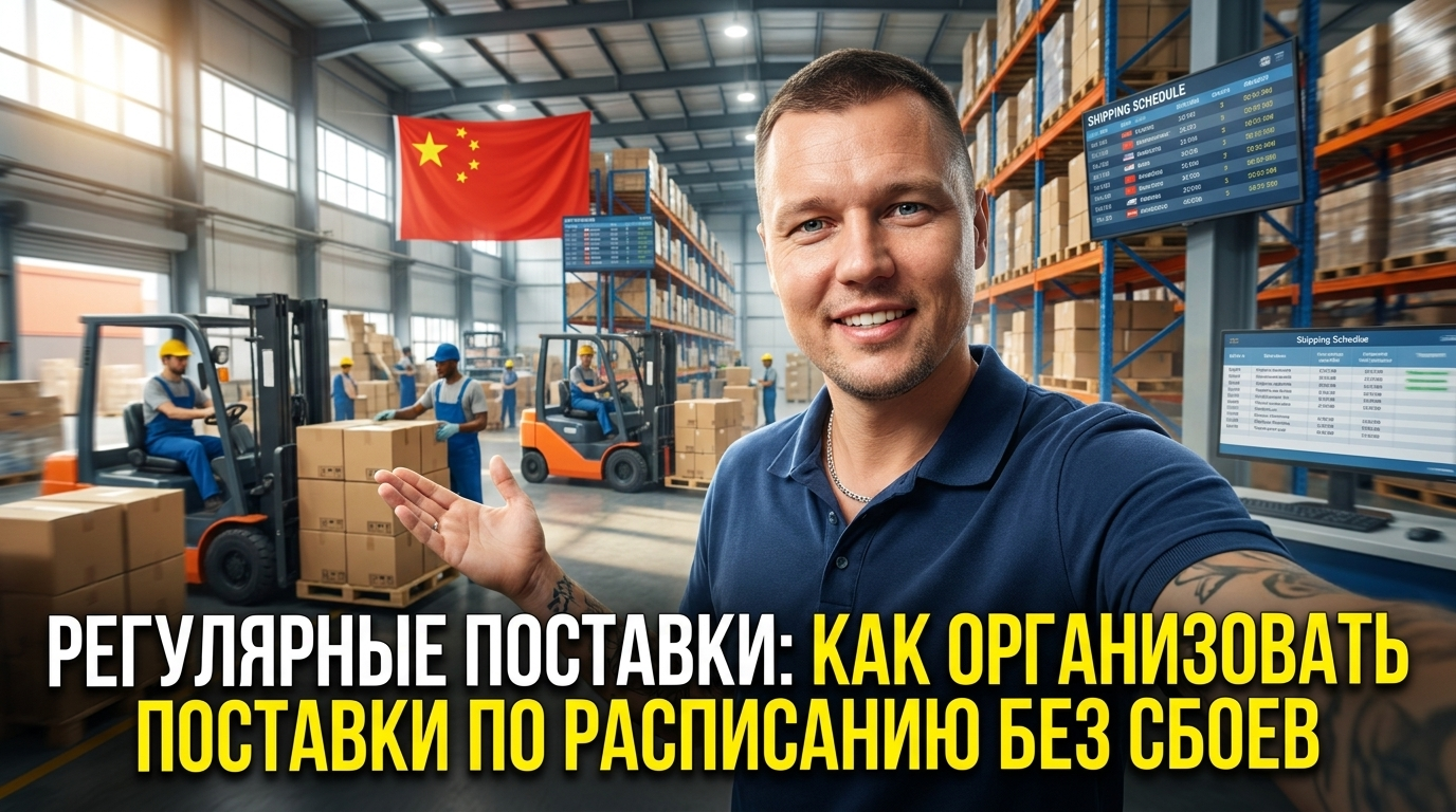 Регулярные поставки по расписанию