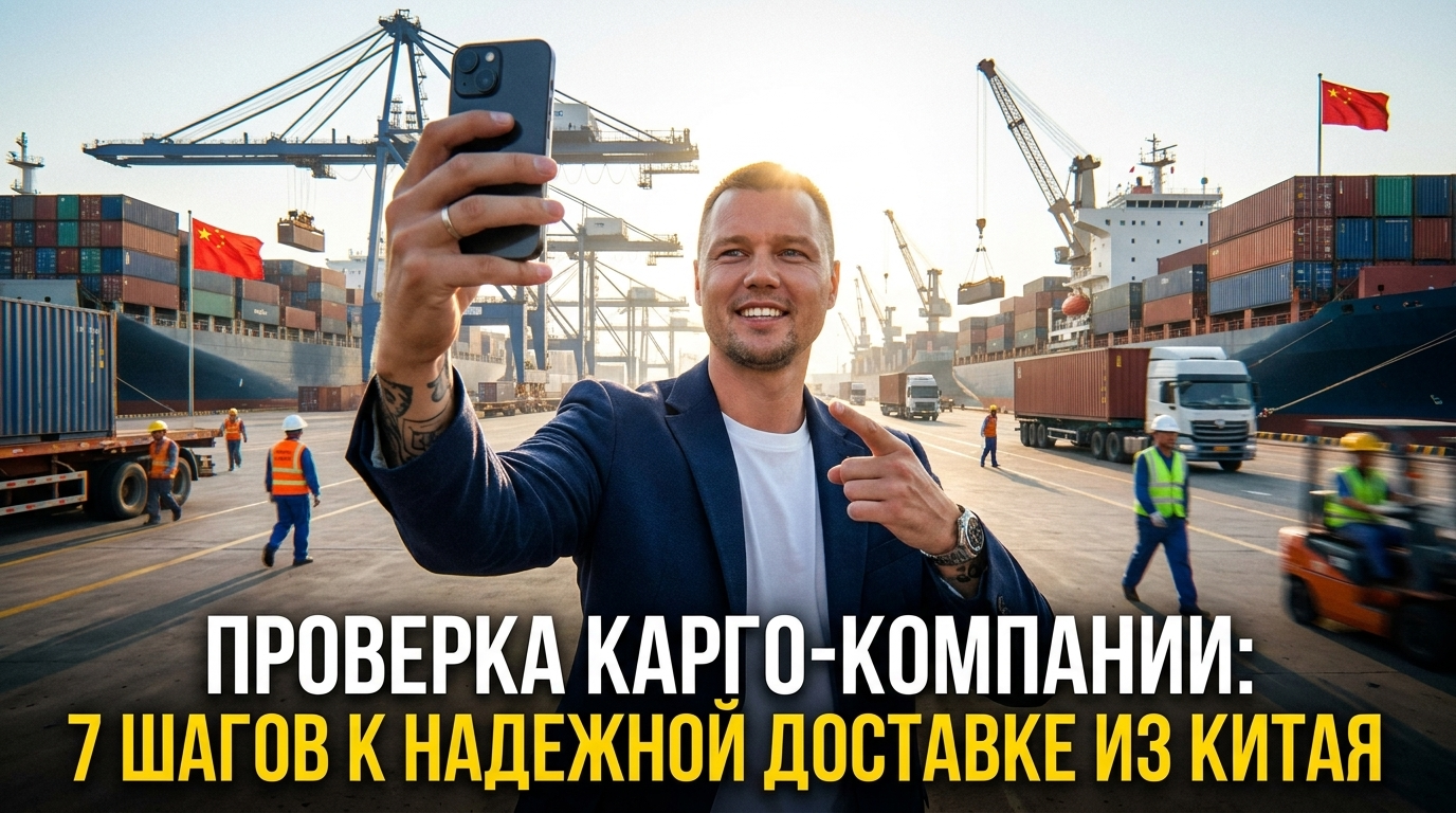 Проверка карго компании перед отправкой