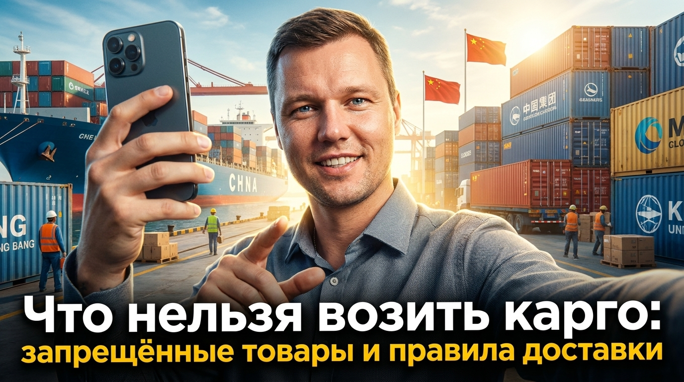 Запрещенные товары для перевозки карго