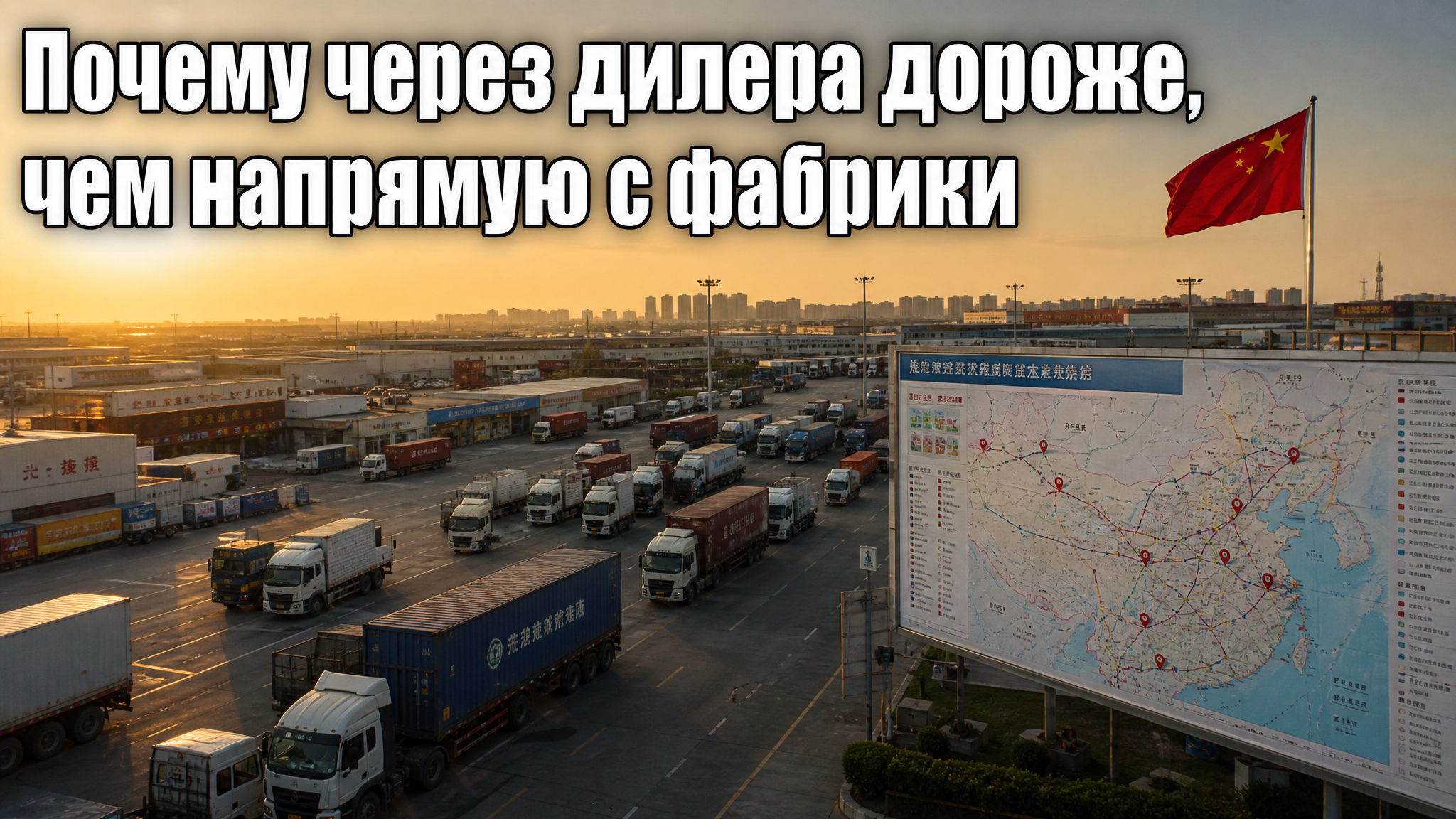 Сравнение цен при закупках в Китае у дилера и при прямой закупке