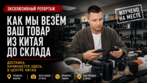 Работа складов и процесс доставки товаров из Китая