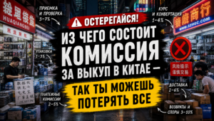 Структура комиссии за выкуп, схема расчёта суммы комиссии