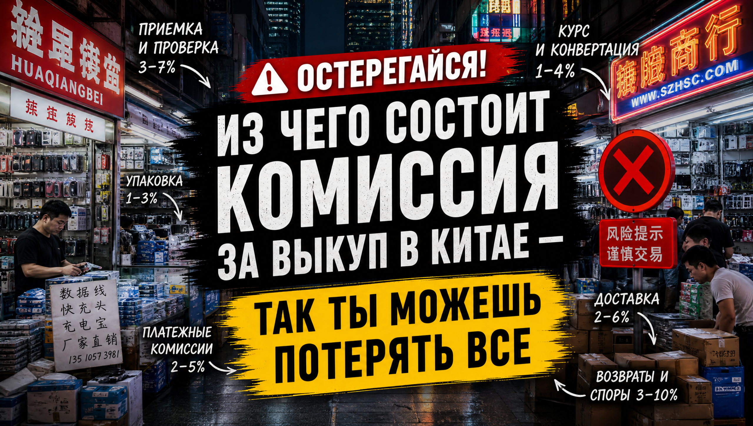 Структура комиссии за выкуп, схема расчёта суммы комиссии