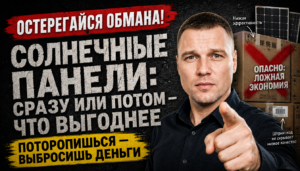 Установка солнечных панелей: поставить сейчас или добавить позже